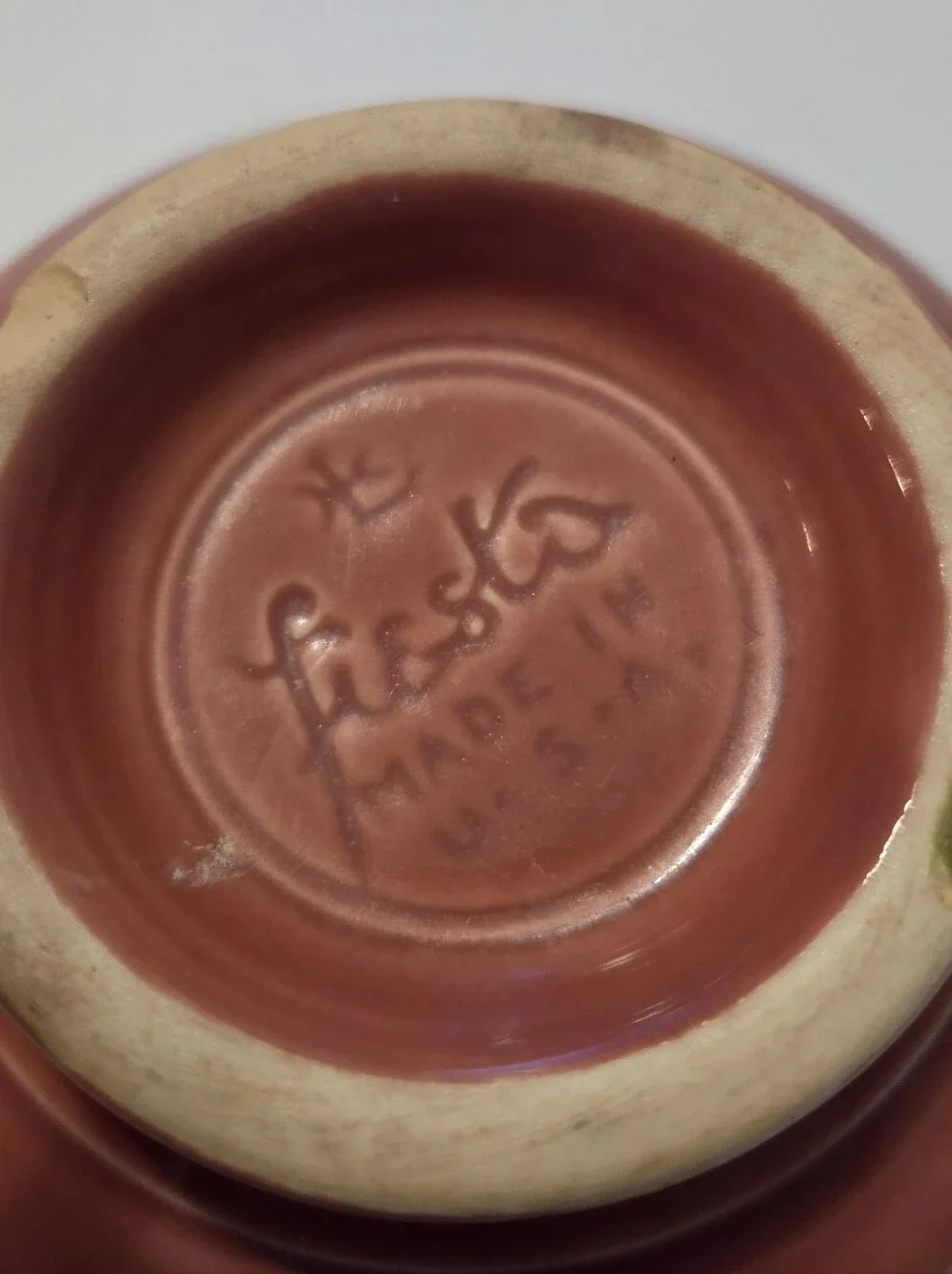 Vintage-Antique Fiestaware Cream Soup Bowl